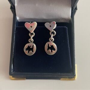 Love Your Pup Silver Earrings